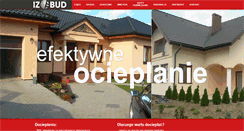 Desktop Screenshot of izo-bud.pl
